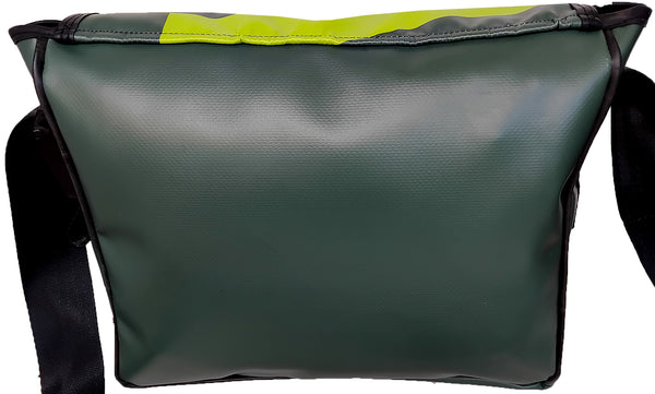 KARKT recycled large messenger bag back BJ8181