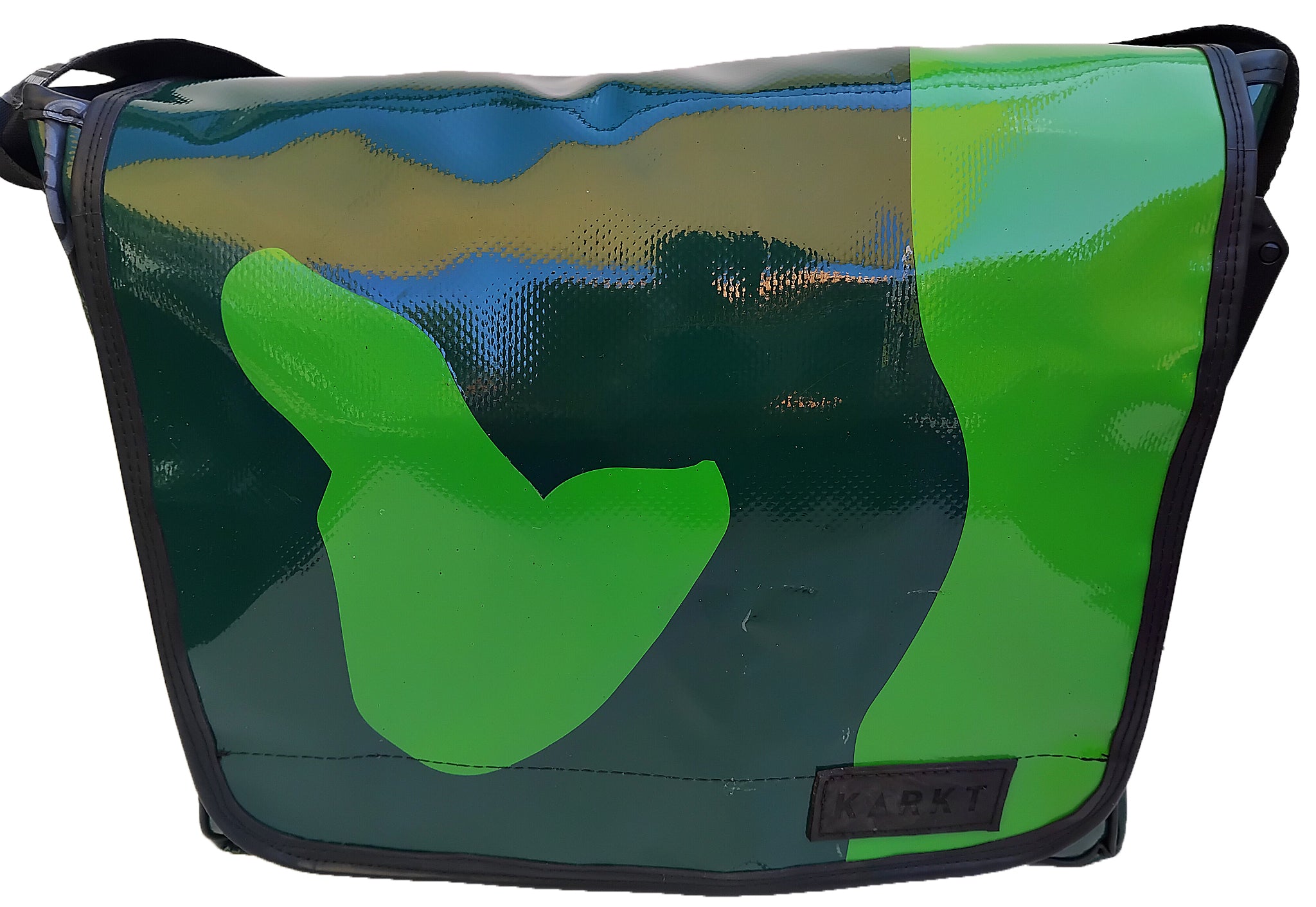 truck tarp messenger bag KARKT Kenny Large recycled Messenger bag