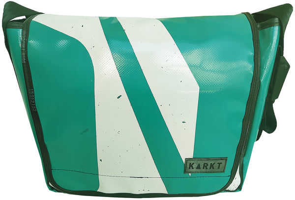 Recycled large messenger bag BJ7777