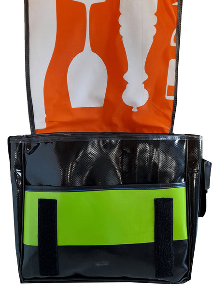 Kenny Large recycled Messenger bag BJ1414, large messenger - KARKT, KARKT bags - 3